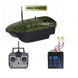 bateau amorceur carp tracker camouflage