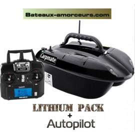 Carpmate boat PRO lithium + autopilote GPS