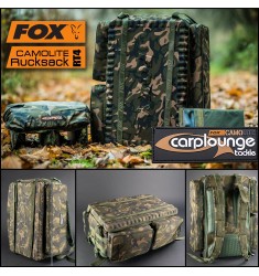 FOX camolite RT4 Rucksack + housse bateau et tablette