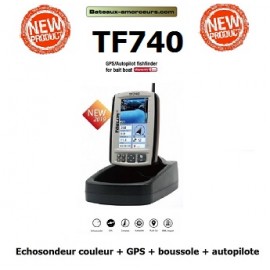 TF740 toslon echosondeur GPS autopilote