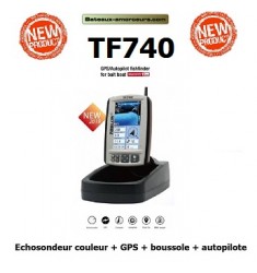 TF740 toslon echosondeur GPS autopilote