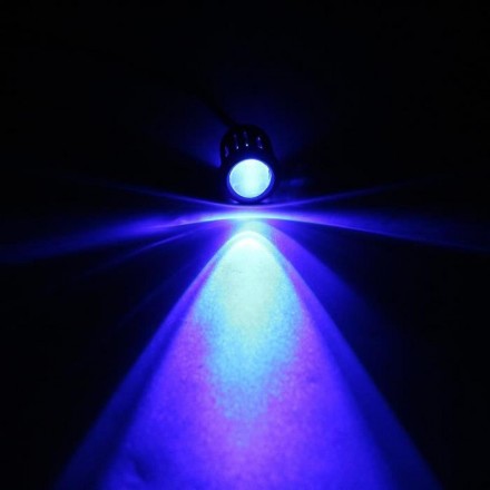 X 1 led bleu 10 mm tension max 13V