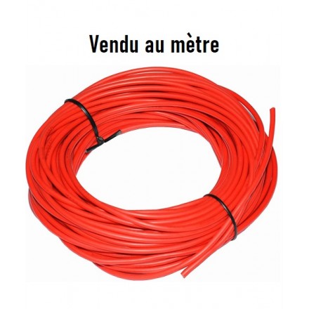 Cable silicone rouge pour batterie et cablage brushless 14AWG