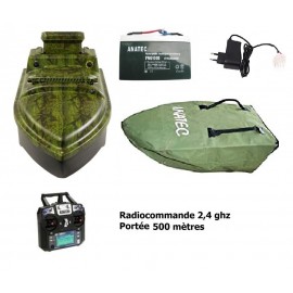 Anatec monocoque oak 6V 12AH + sac + radio 2,4 ghz longue portée