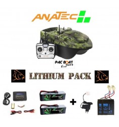 Bateau amorceur anatec pac boat batteries lithium