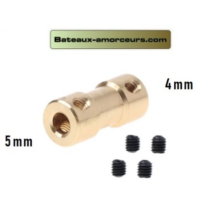 Accouplement rigide 5mm par 4mm