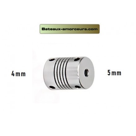 Accouplement rigide 5mm par 4mm