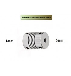 Accouplement rigide 5mm par 4mm