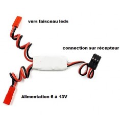 Switch interrupteur à distance pour leds