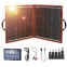 Valise solar fishing 100W avec controleur de charge