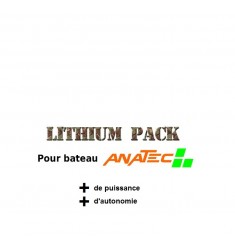 Pack batteries lipo pour anatec monocoque