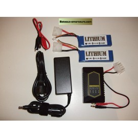 Pack batteries lipo pour toslon 640 et FC90/FF1/ALF100/FC500