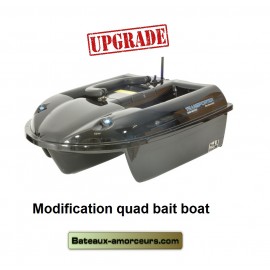 Upgrade modification éléctronique quad bait boat