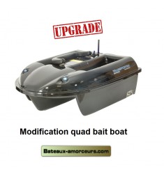 Upgrade modification éléctronique quad bait boat