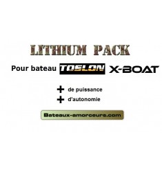 Batteries toslon x boat lithium 8ah