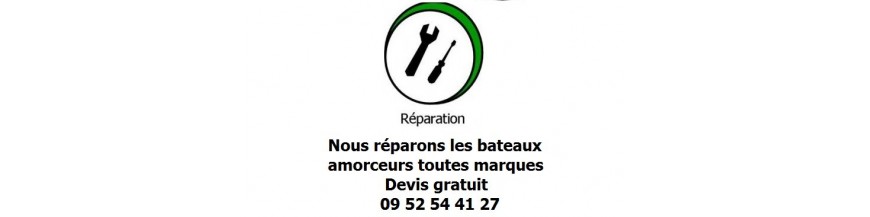 Entretien/réparation & modification bateaux amorceur